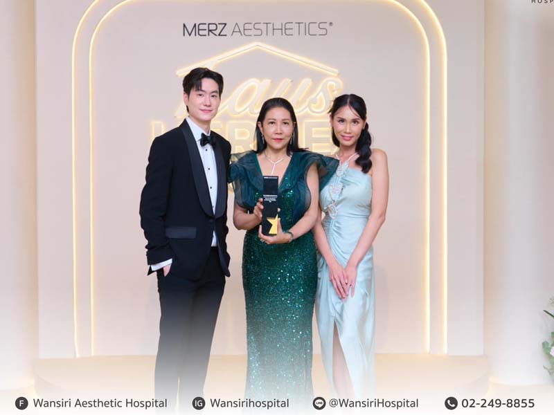 โรงพยาบาลวรรณสิริ เข้าร่วมรับรางวัลภายในงาน "9th MERZ GALA HAUS OF NUMBER 9 THE HAUS OF HEROES"
